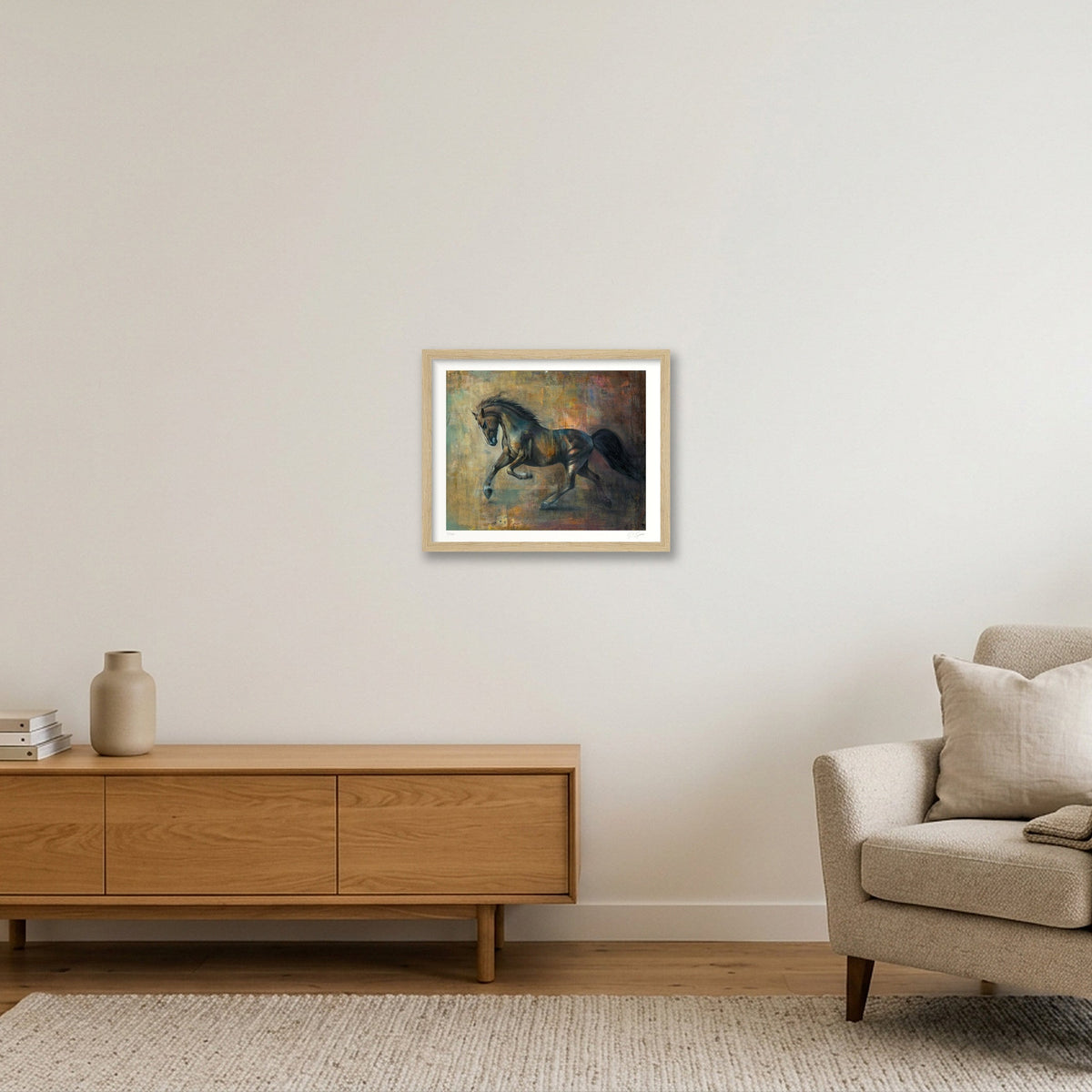 Shadow — 35×28cm, 14×11" Oak Frame