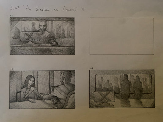 As Strange as Angels Storyboards