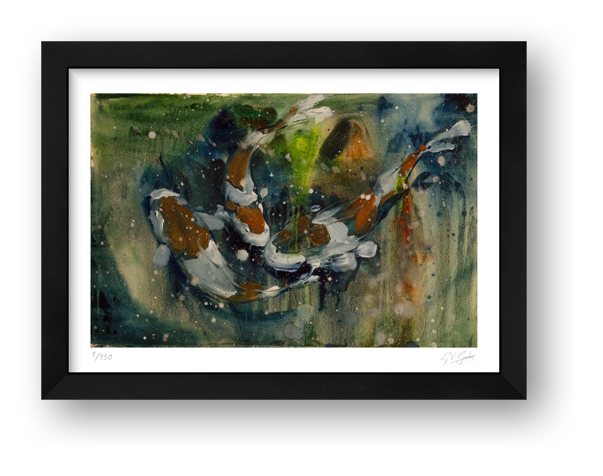 Koi_3 — framed