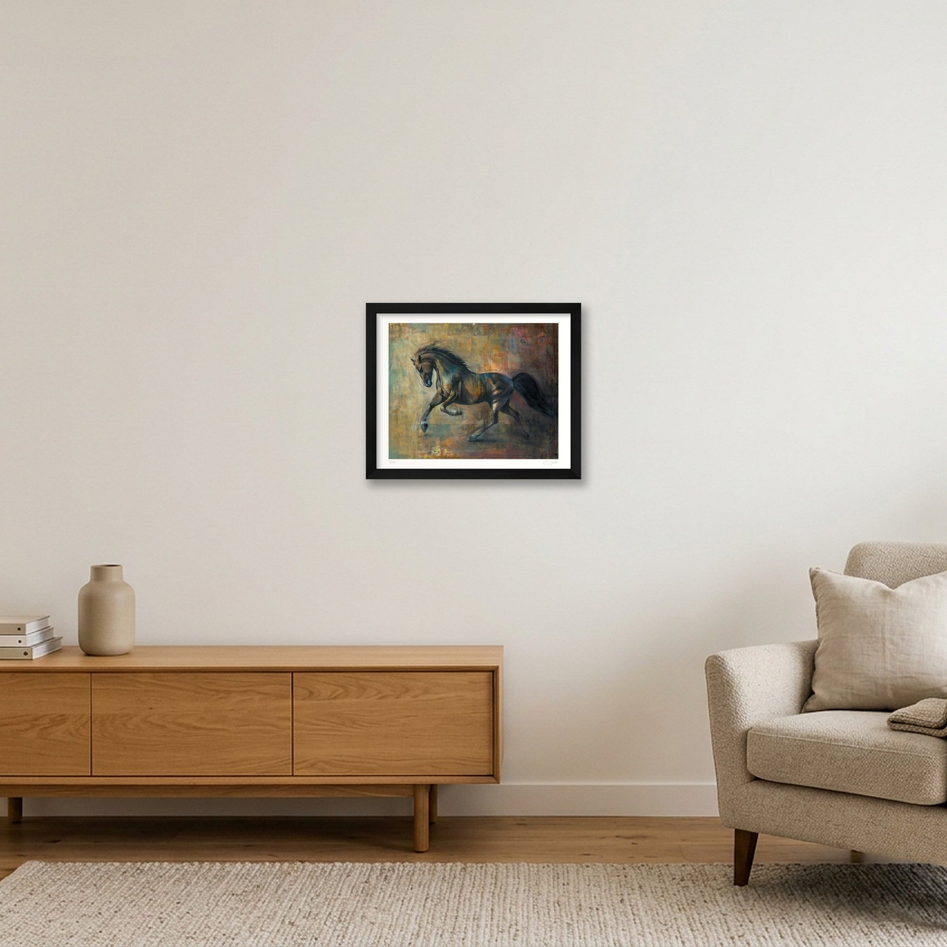 Shadow — 35×28cm, 14×11" Black Frame