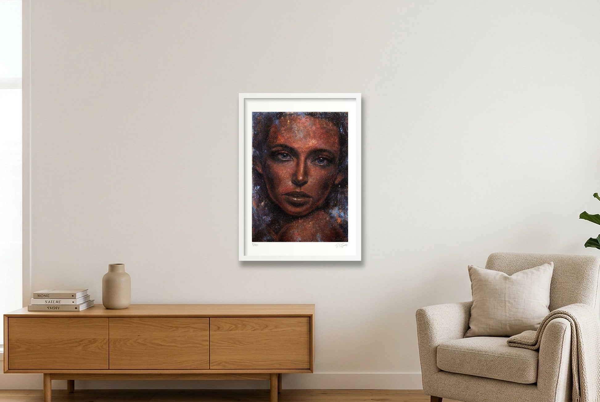 Jolene — 42×59cm, 17×23" White Frame