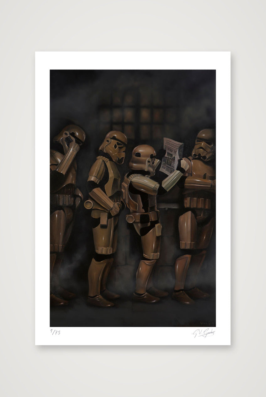 Stormtrooper - The Audition — 40×60cm, 16×24" Print only