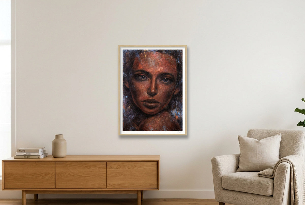 Jolene — 60×80cm, 24×31" Oak Frame