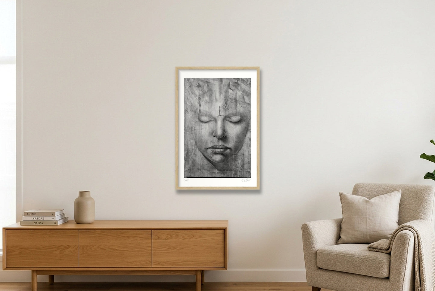 Dream — 40×60cm, 16×24" Oak Frame