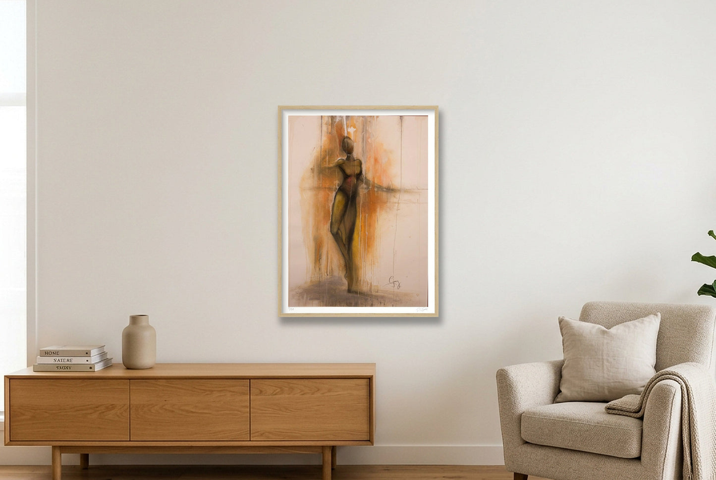 La Barre — 60×80cm, 24×31" Oak Frame