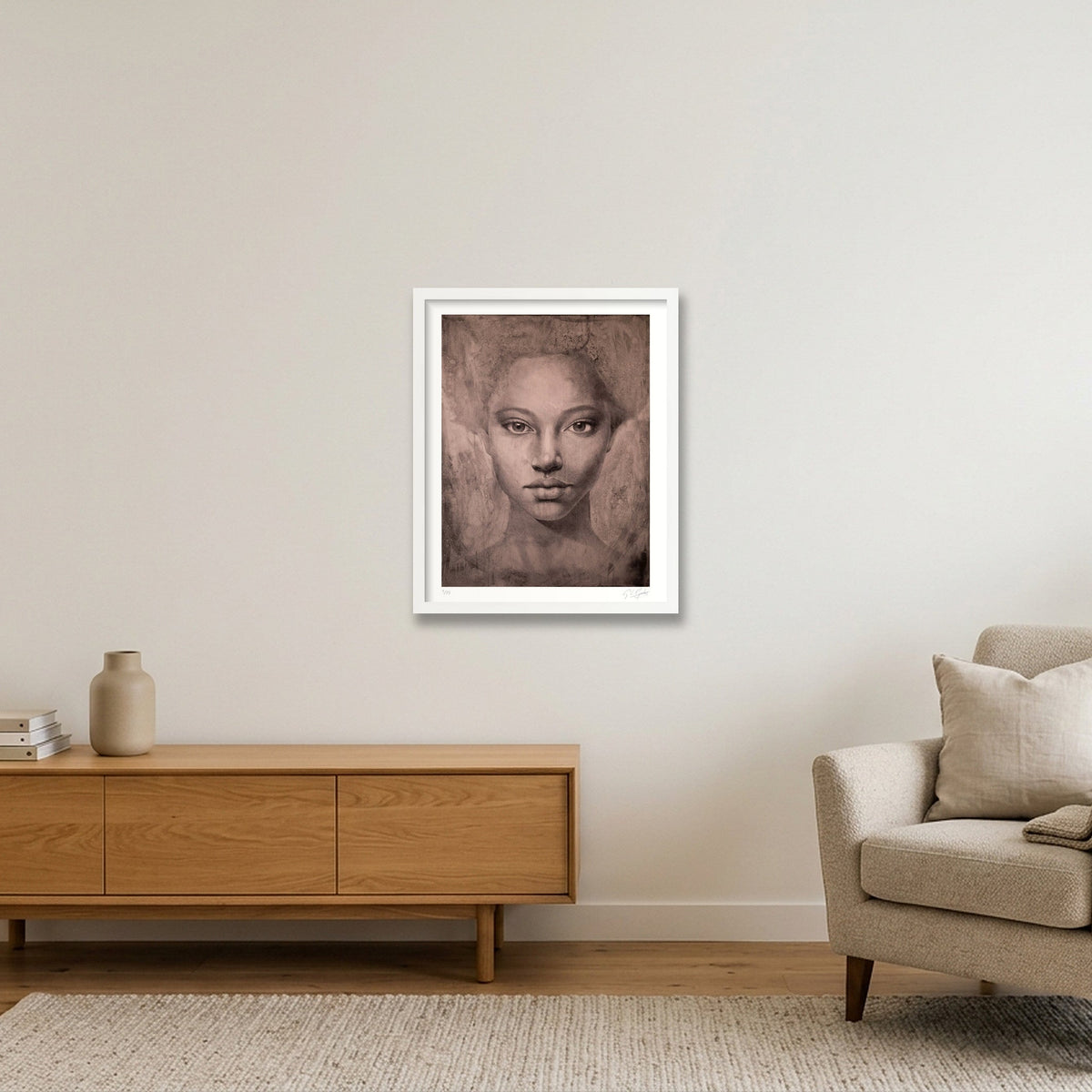 Irie_Tint — 40×50cm, 16×20" White Frame