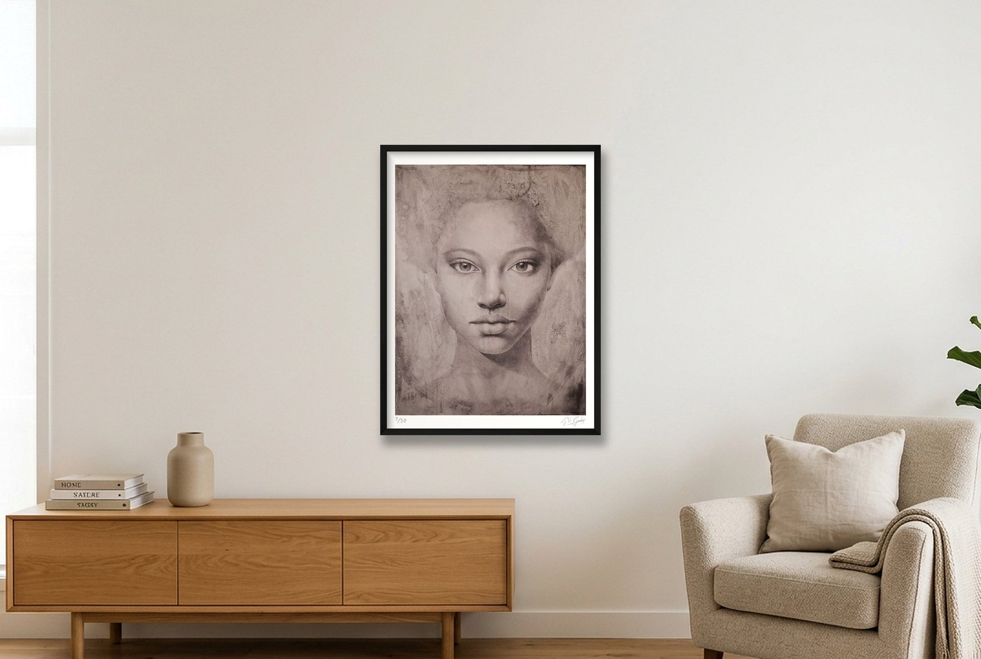Irie — 60×80cm, 24×31" Black Frame