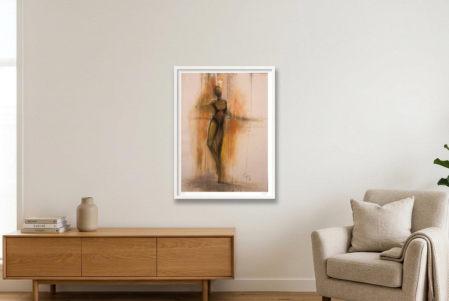 La Barre — 60×80cm, 24×31" White Frame