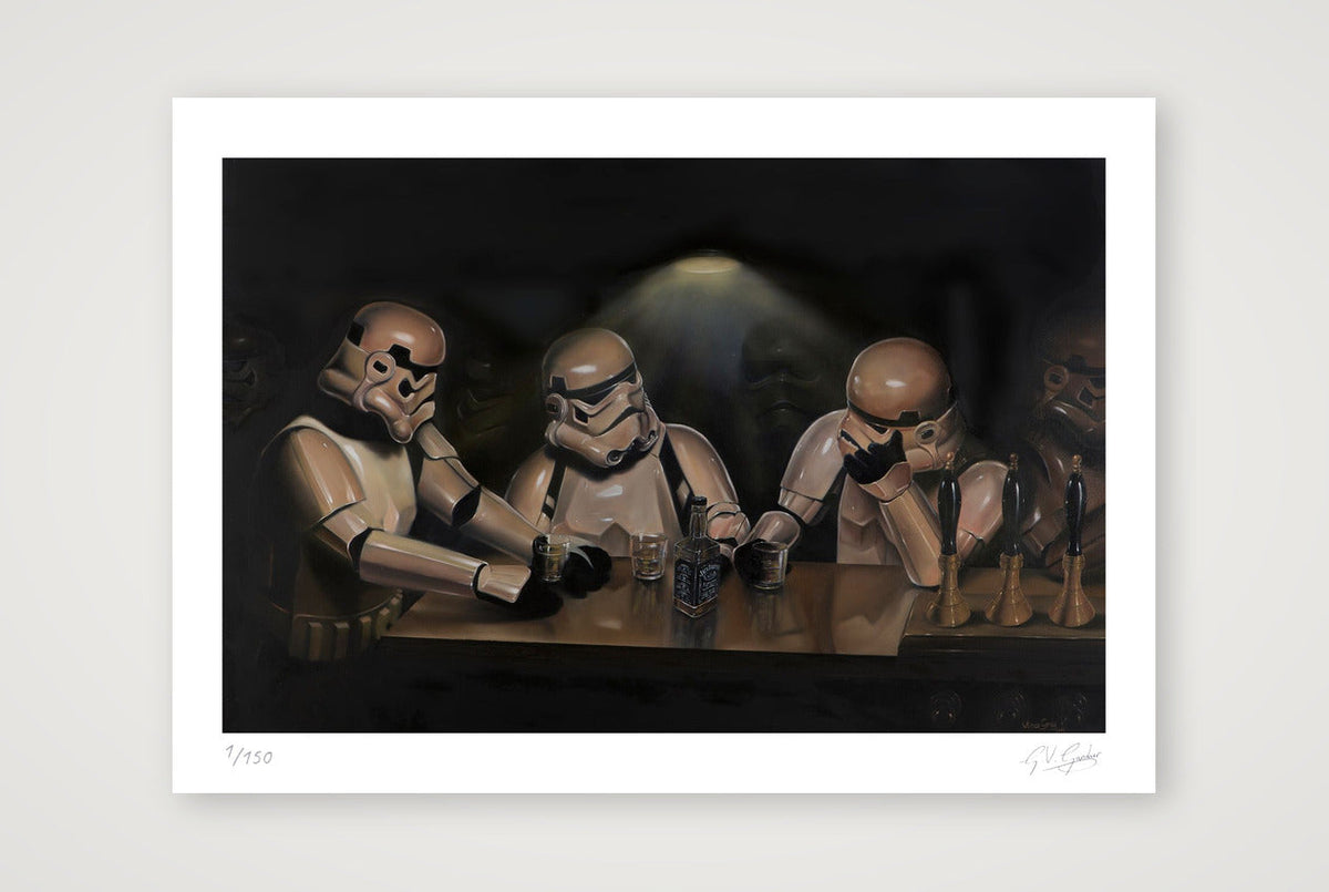 Stormtrooper - The Debate — A4 (30×21cm, 12×8") Print only