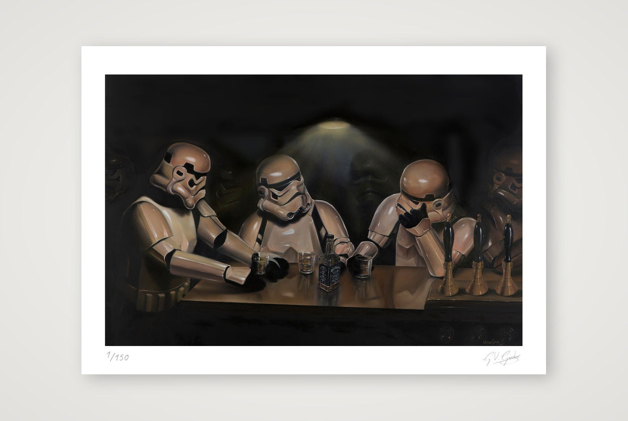 Stormtrooper - The Debate — A4 (30×21cm, 12×8") Print only