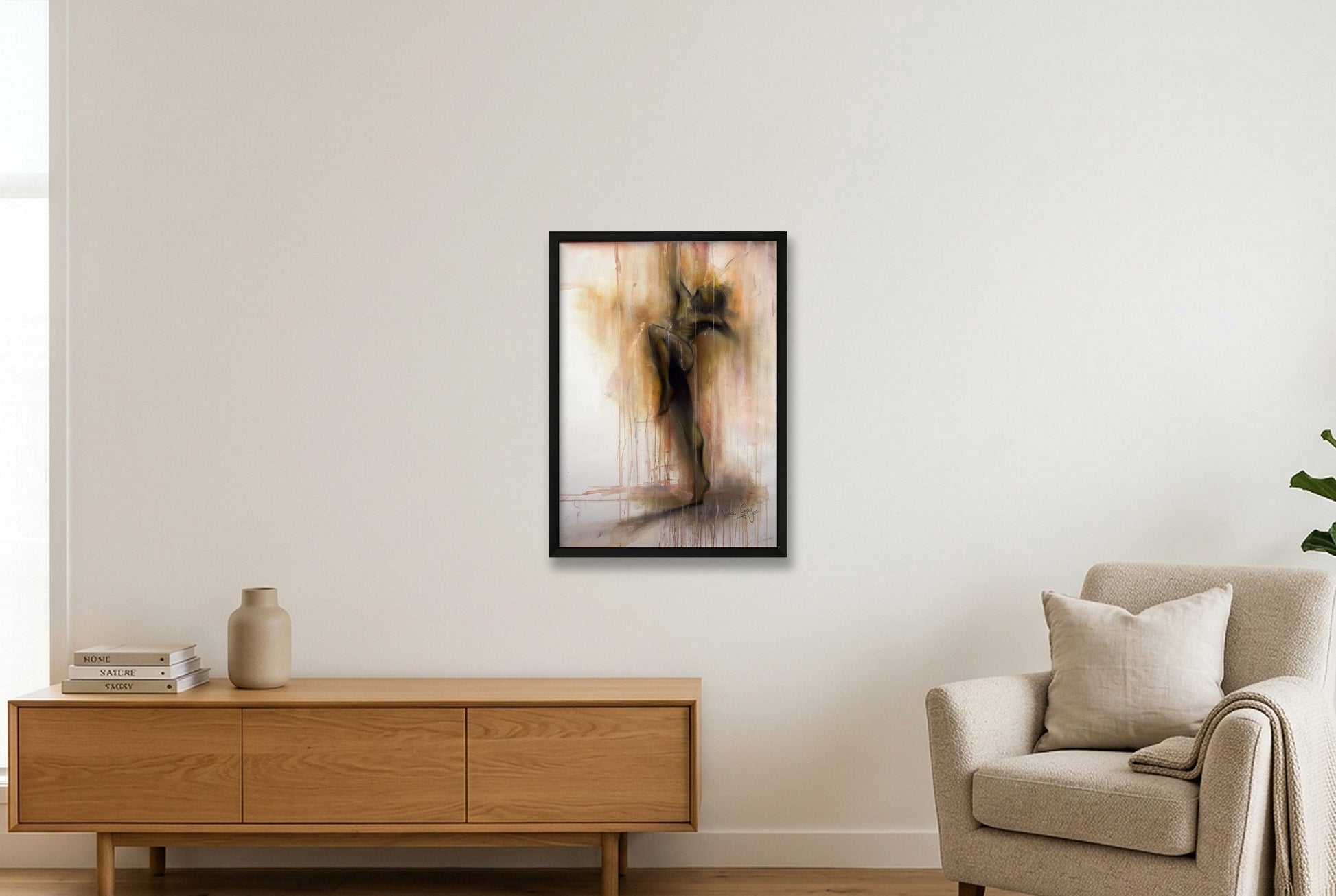 Reach — 42×59cm, 17×23" Black Frame