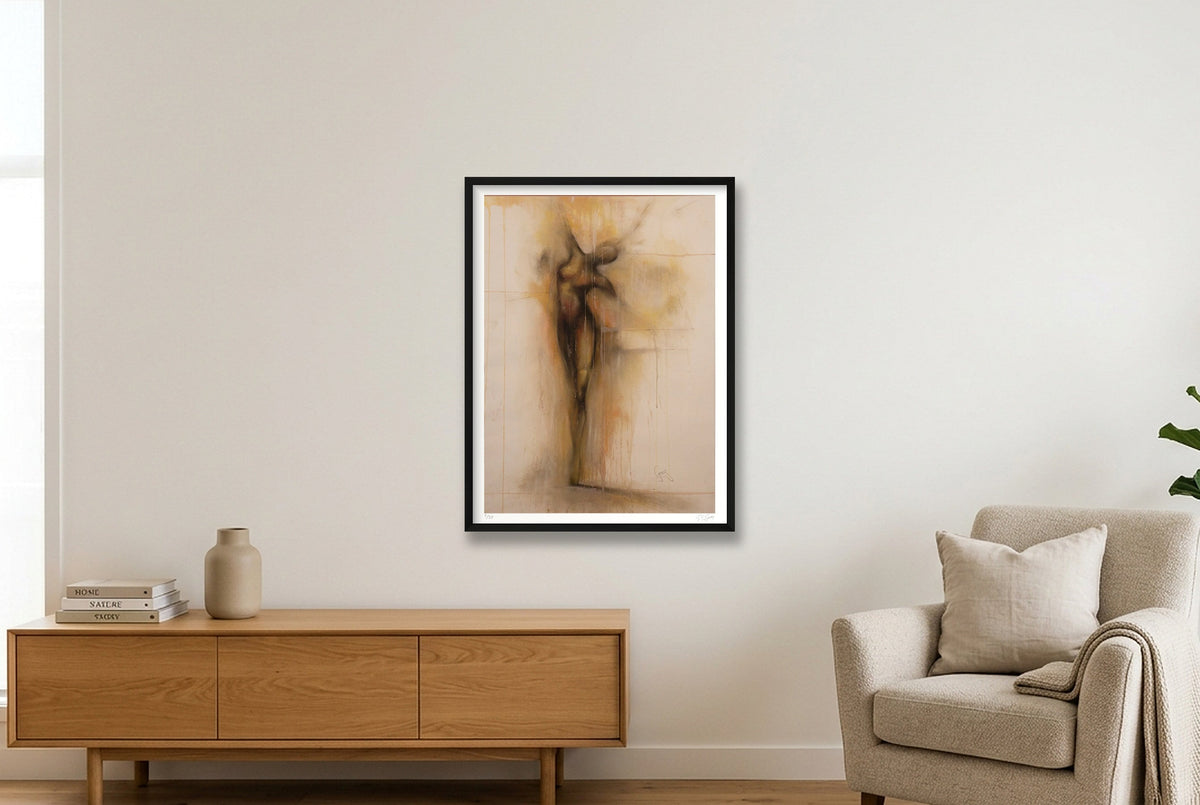 En Pointe — 60×80cm, 24×31" Black Frame