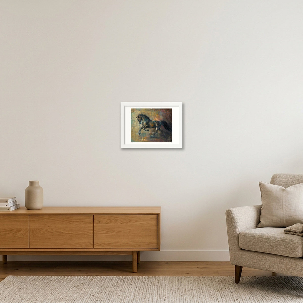 Shadow — A4 (30×21cm, 12×8") White Frame