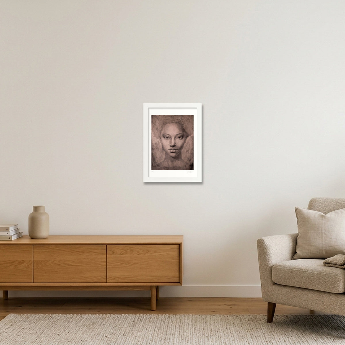 Irie_Tint — A4 (21×30cm, 8×12") White Frame