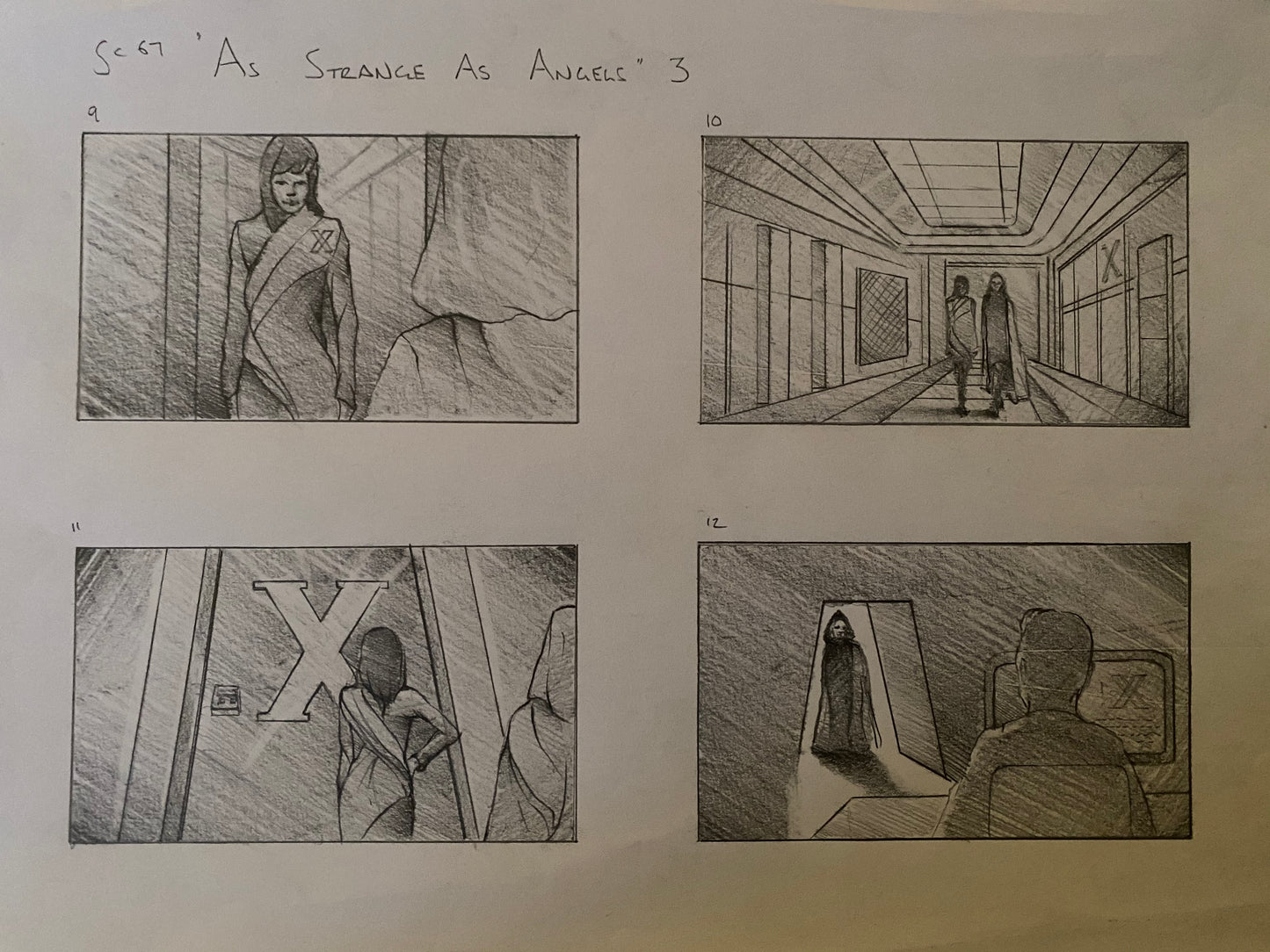 As Strange as Angels Storyboards
