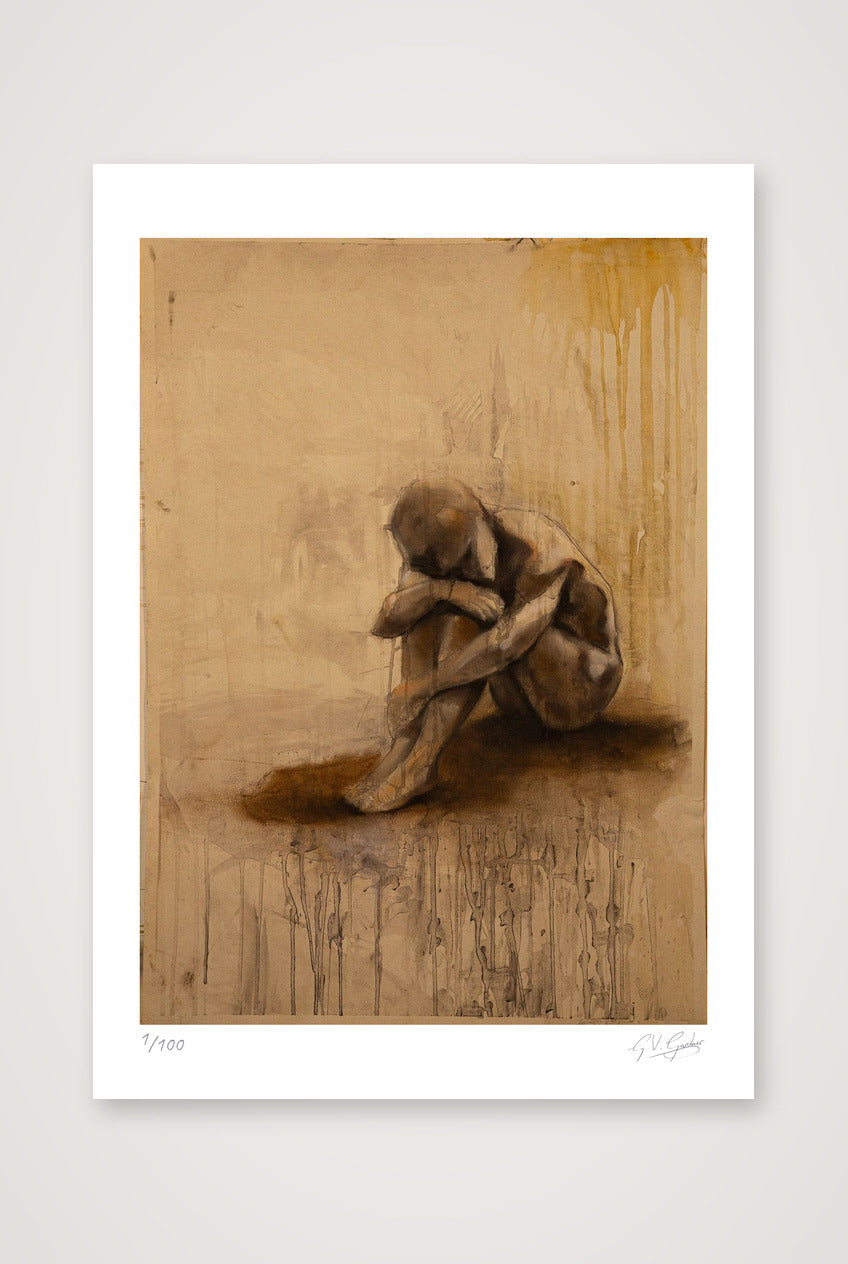 Silence — A3 (30×42cm, 12×17") Print only