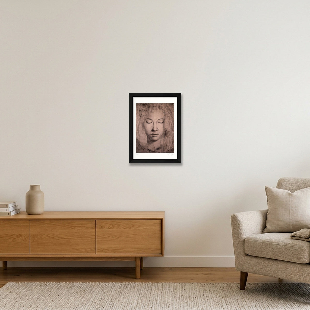 Simarou_Tint — A4 (21×30cm, 8×12") Black Frame