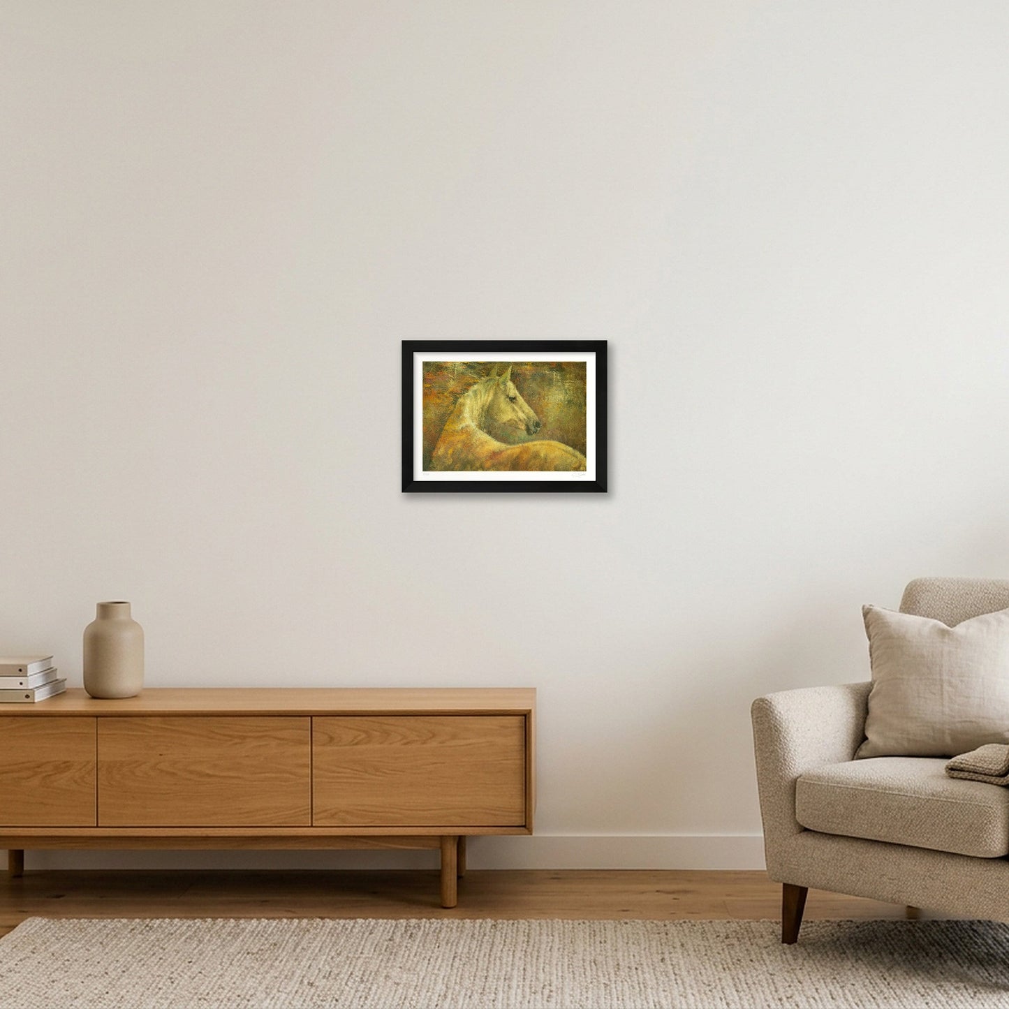 A Grace of Gold — A4 (30×21cm, 12×8") Black Frame