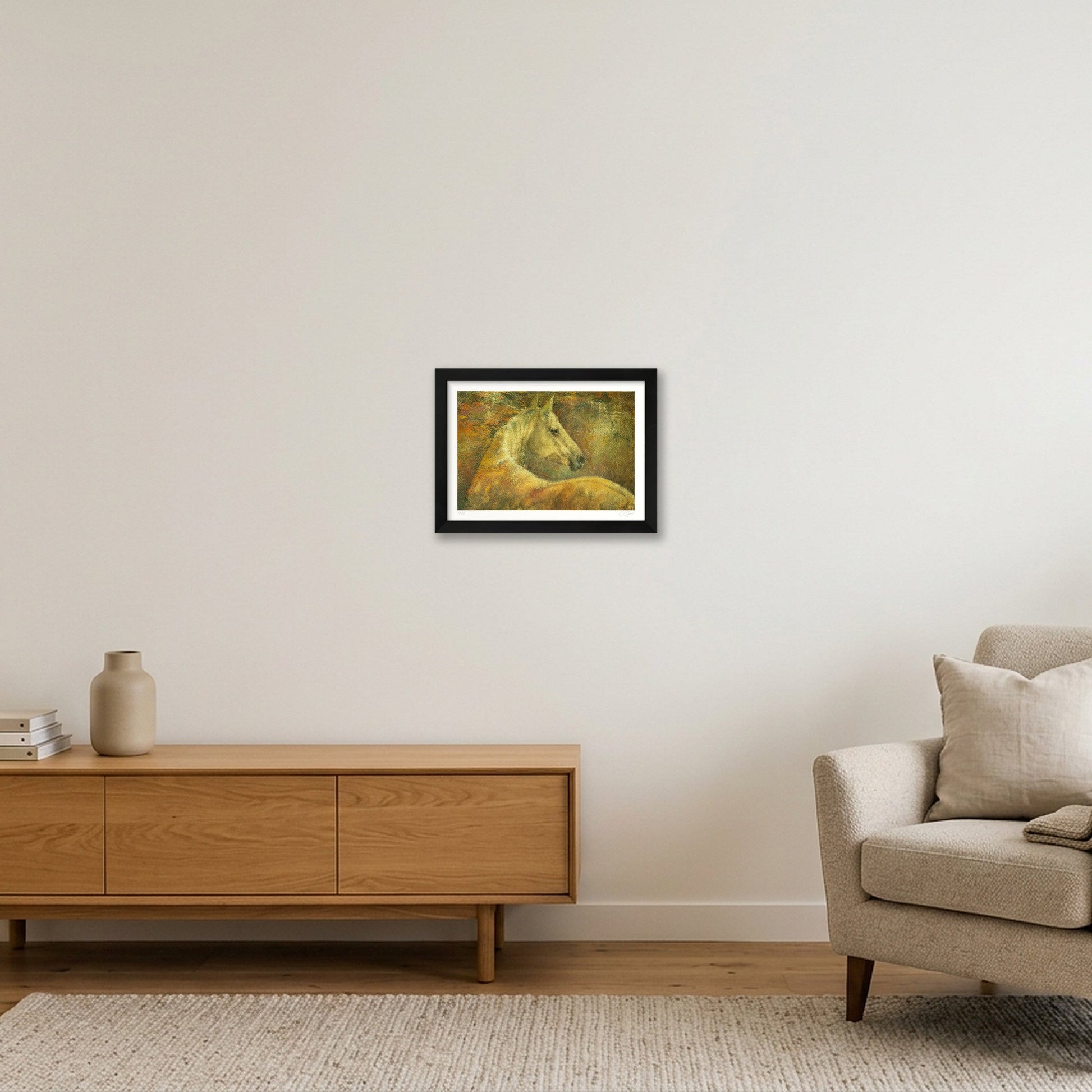 A Grace of Gold — A4 (30×21cm, 12×8") Black Frame