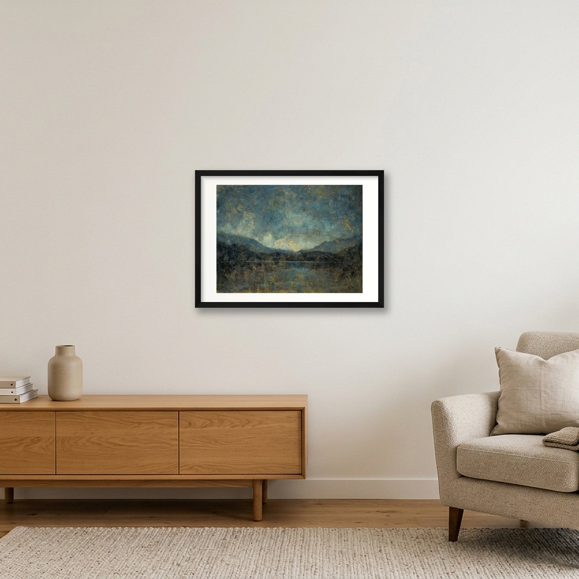 Landscape_01 — 59×42cm, 23×17" Black Frame