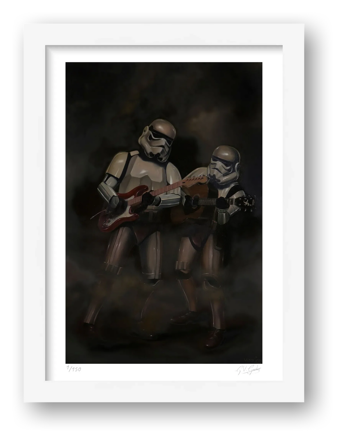 Stormtrooper - Jammin' — framed