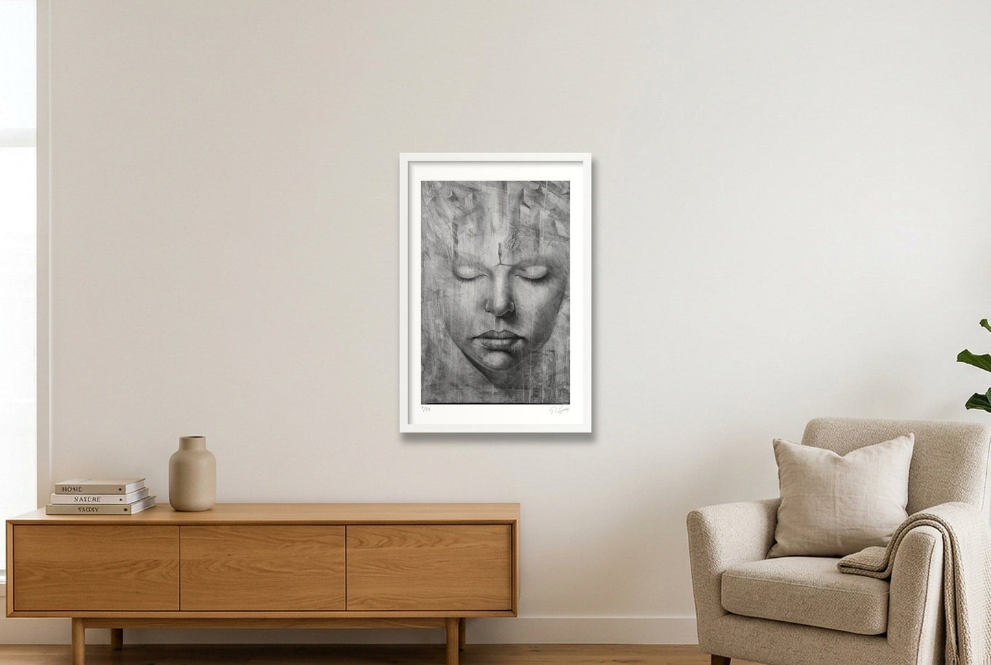 Dream — 40×60cm, 16×24" White Frame