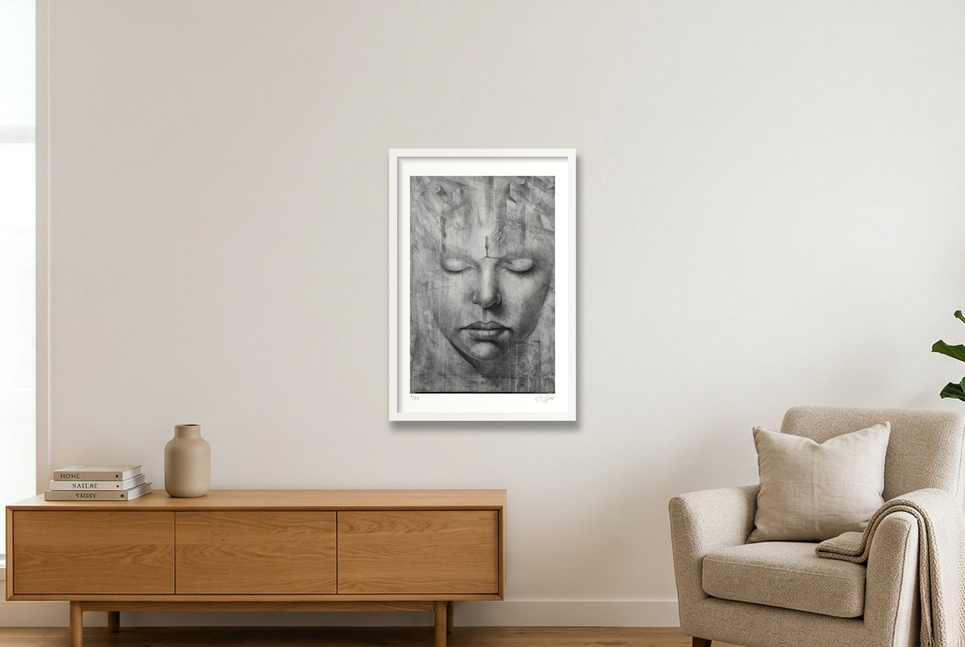 Dream — 40×60cm, 16×24" White Frame