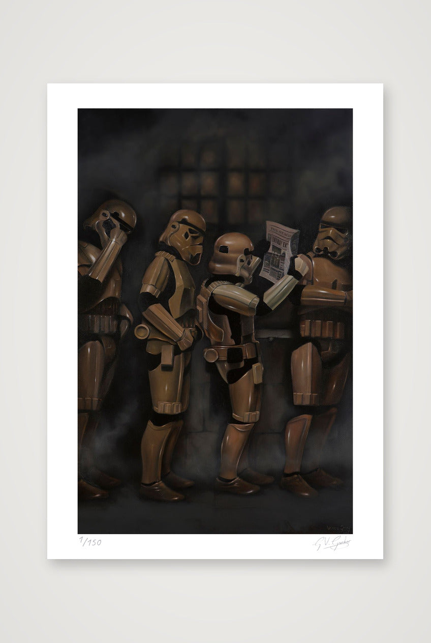 Stormtrooper - The Audition — A4 (21×30cm, 8×12") Print only
