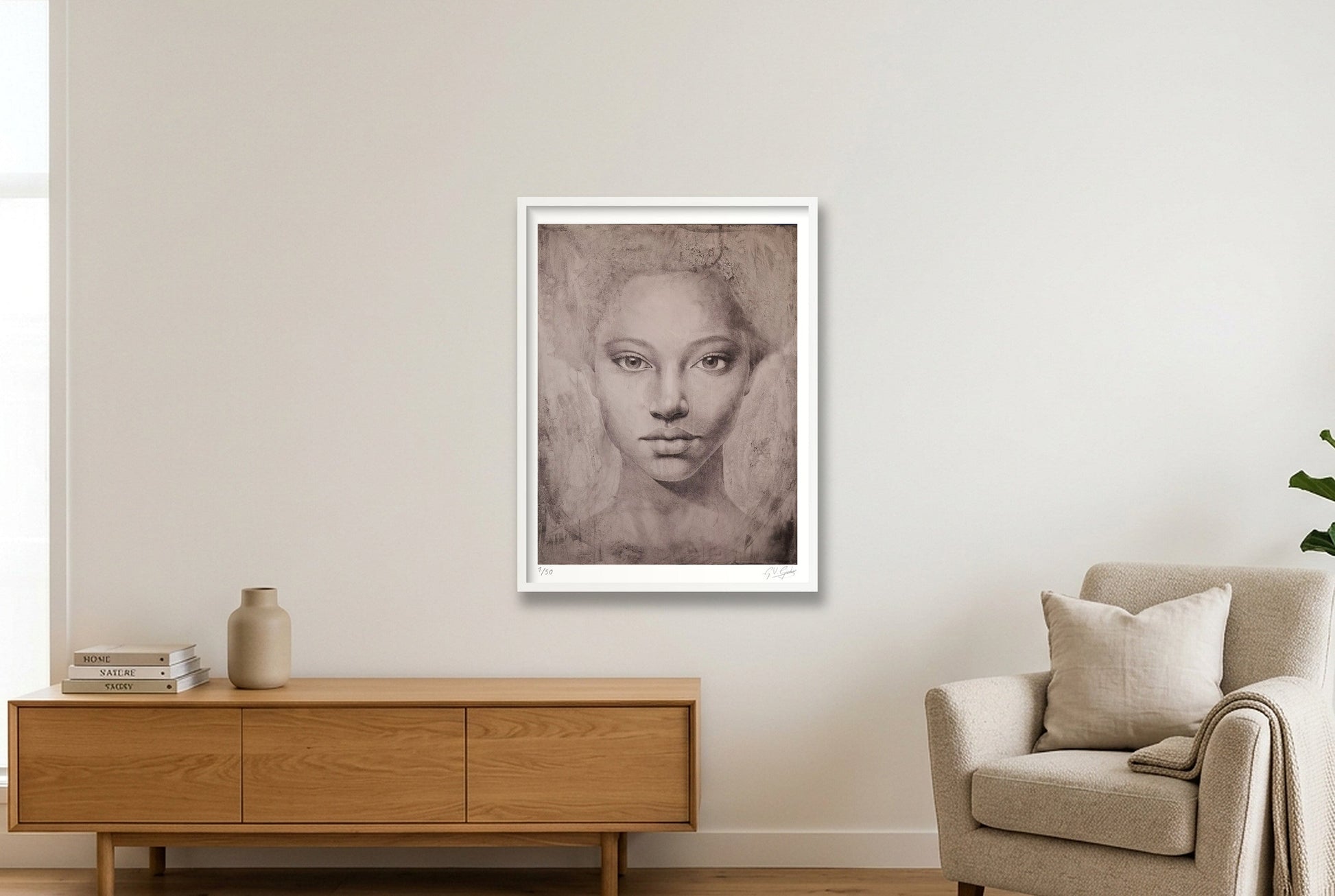 Irie — 60×80cm, 24×31" White Frame
