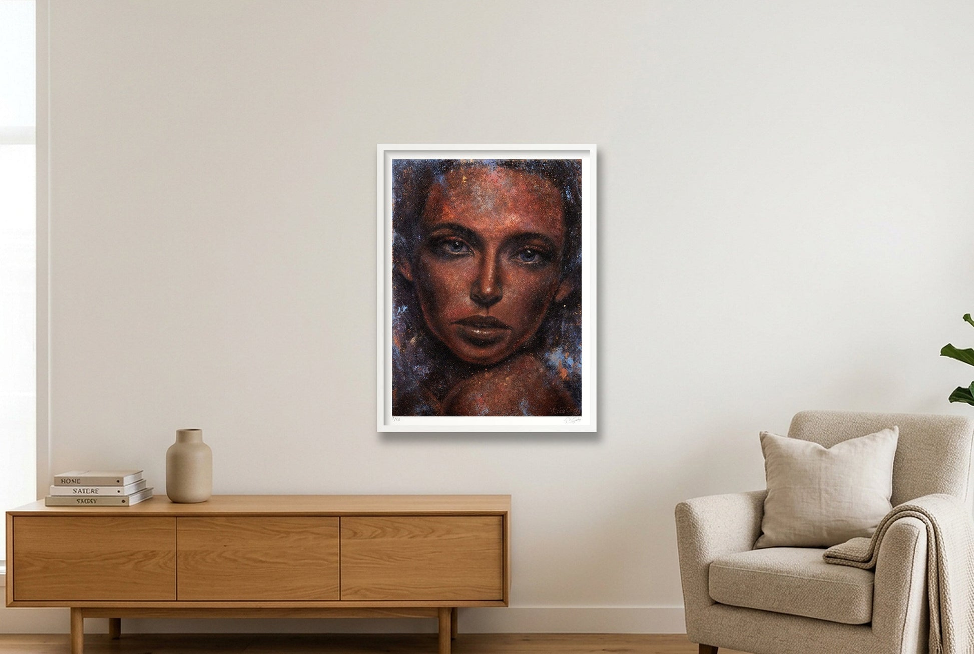 Jolene — 60×80cm, 24×31" White Frame
