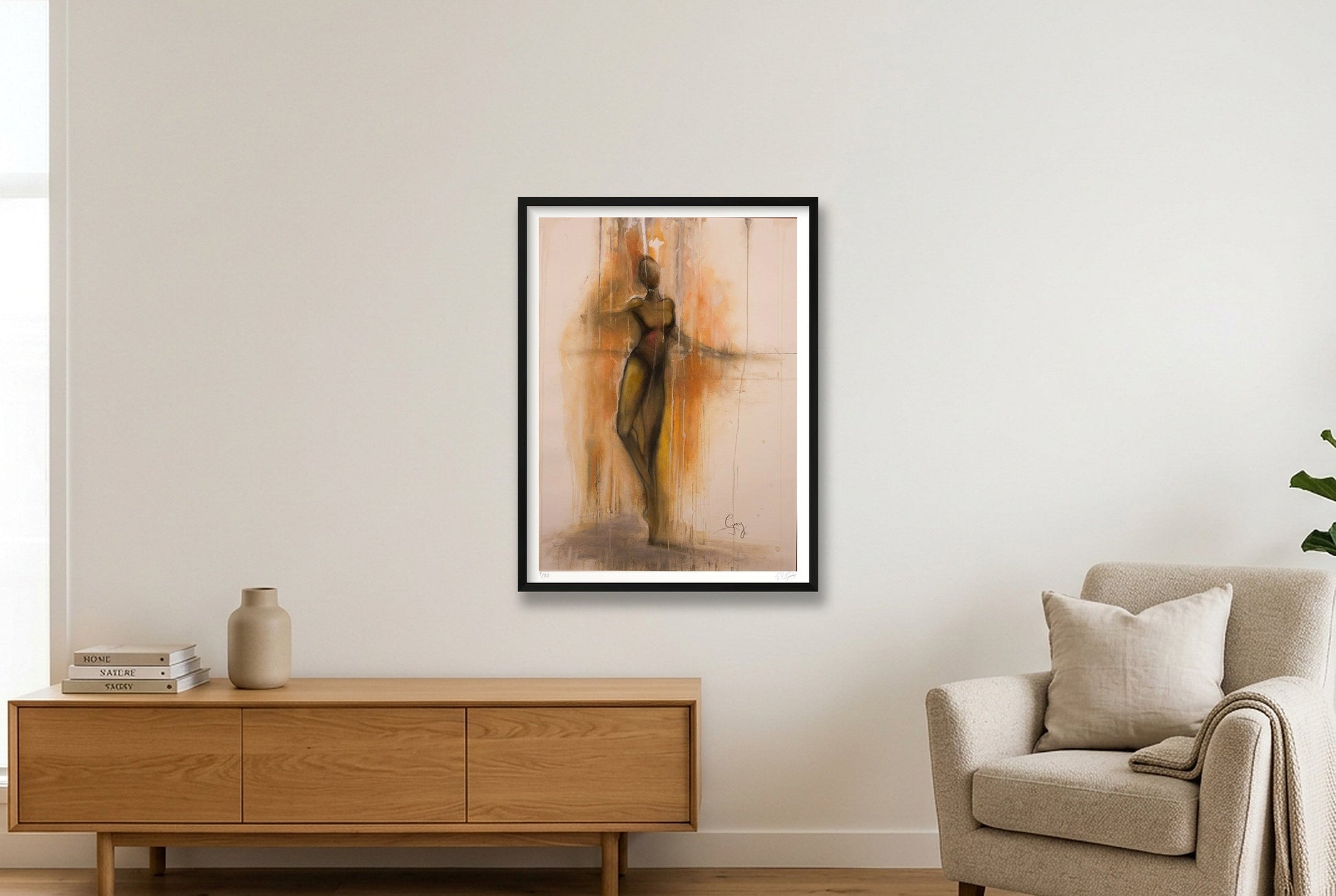 La Barre — 60×80cm, 24×31" Black Frame