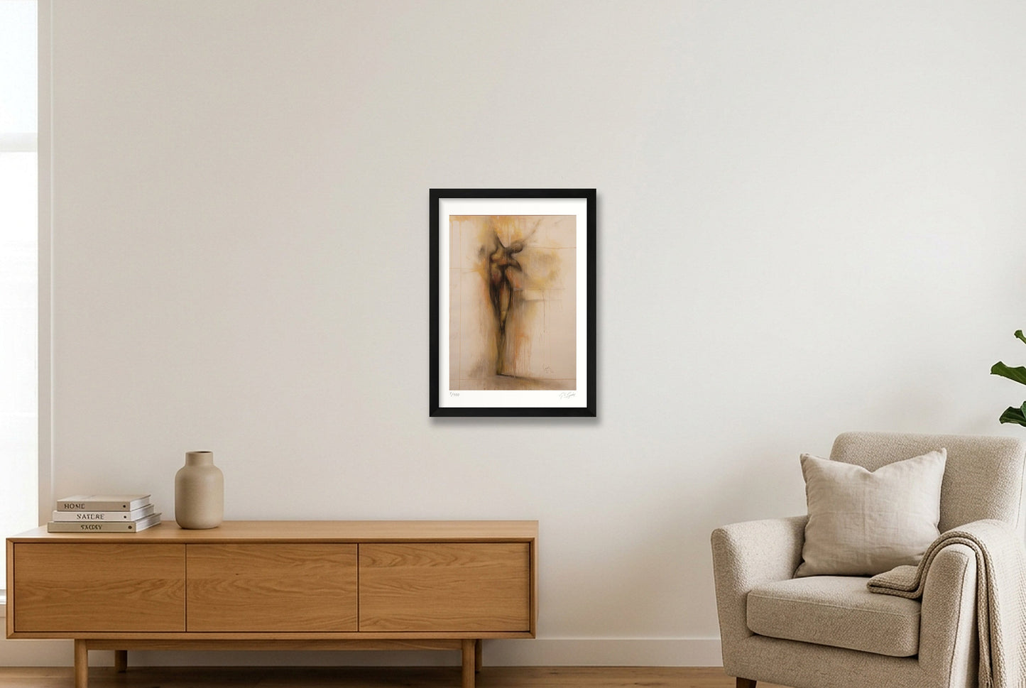 En Pointe — A3 (30×42cm, 12×17") Black Frame