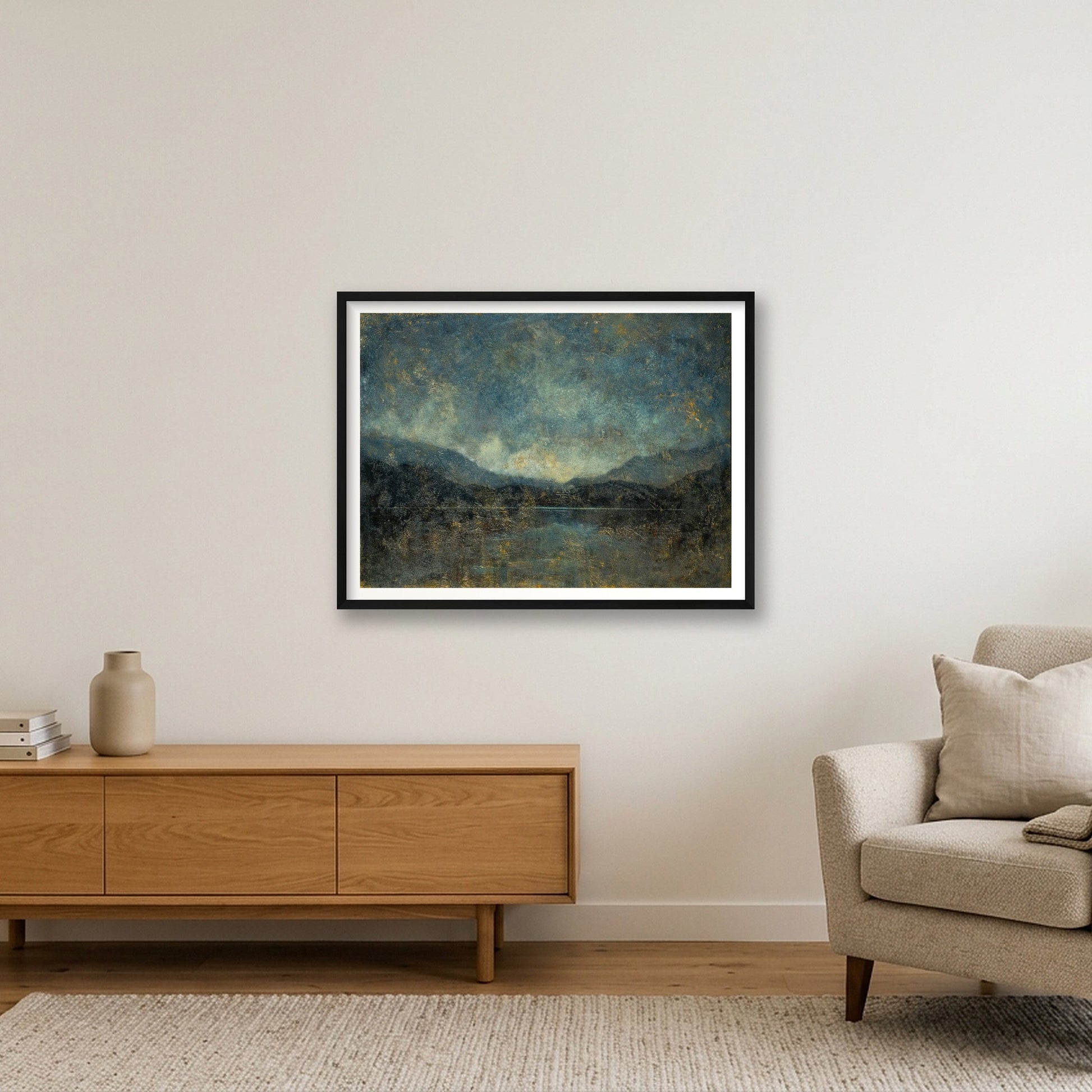 Landscape_01 — 80×60cm, 31×24" Black Frame