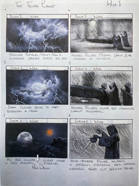 The Red Sister Storyboards
