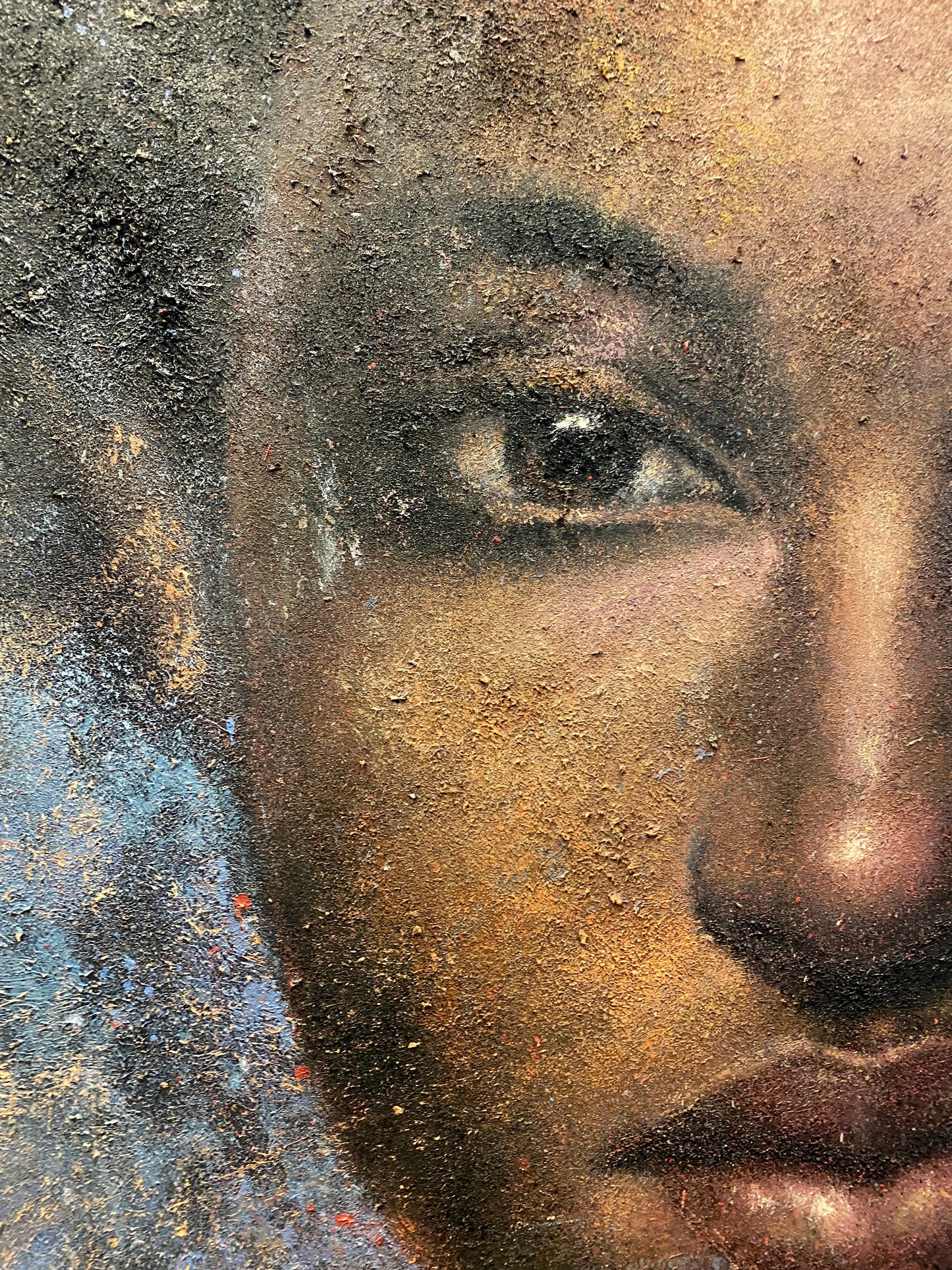 'Ilani' 102cm x 127cm  Oil on canvas