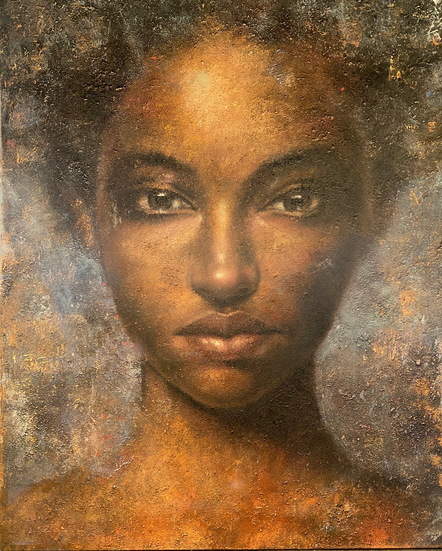 'Ilani' 102cm x 127cm  Oil on canvas