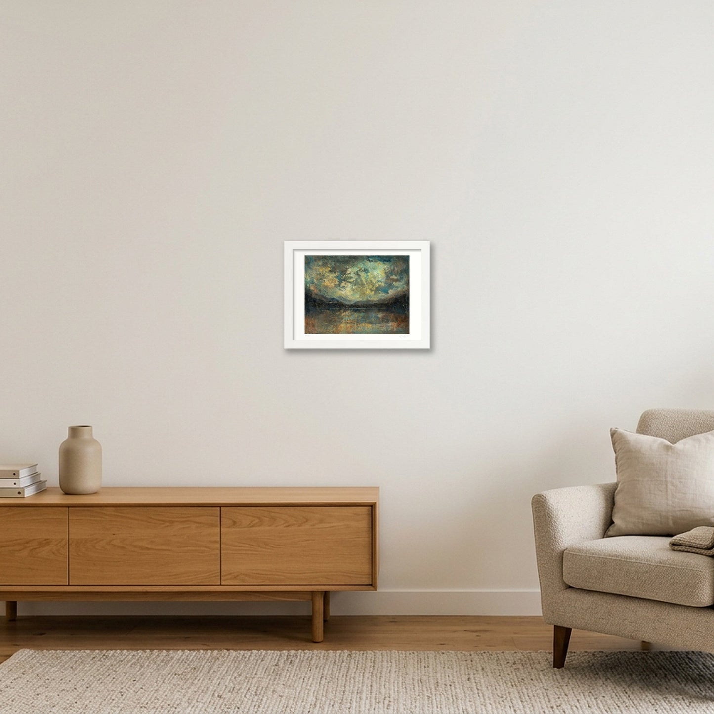 Landscape 02 — A4 (30×21cm, 12×8") White Frame