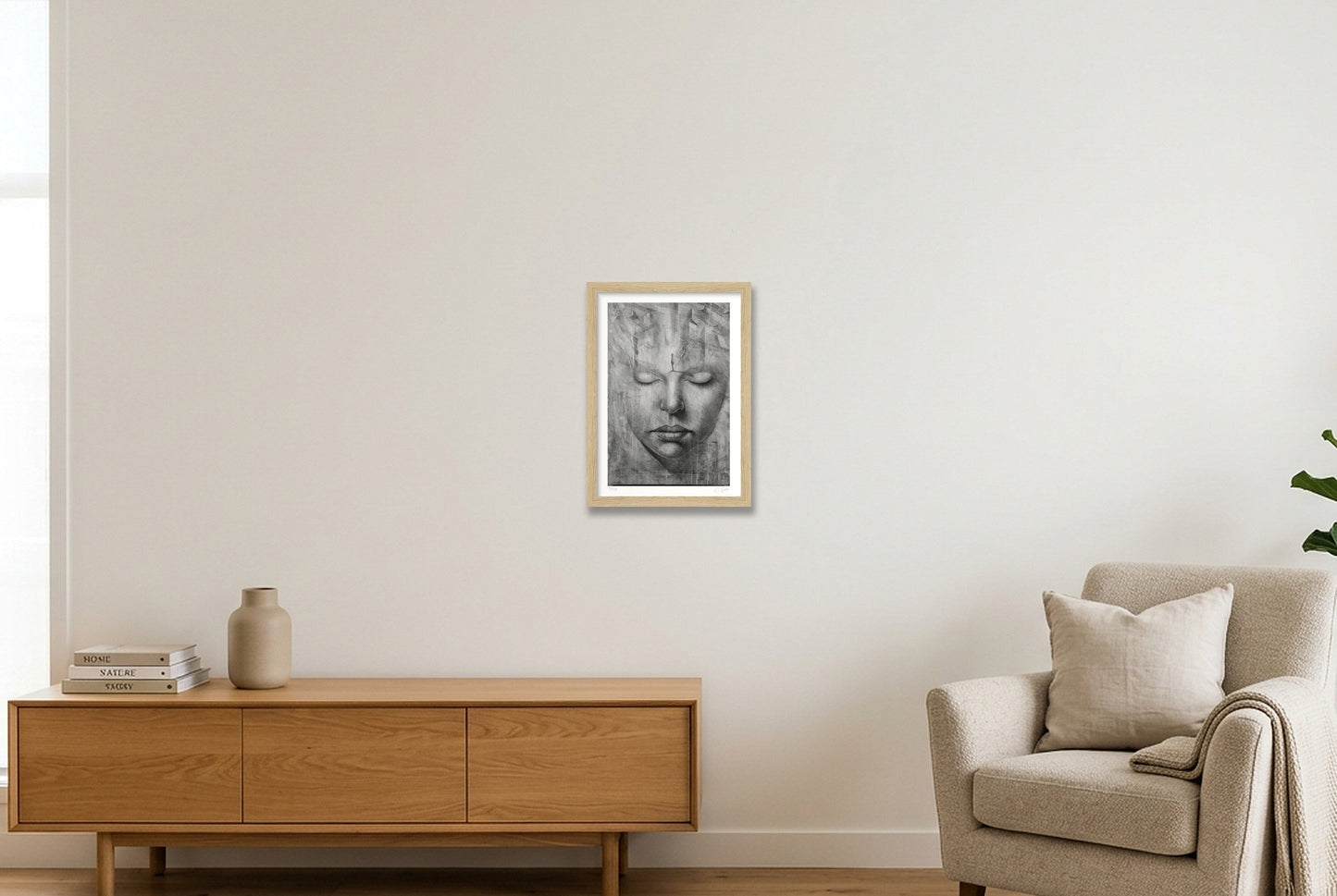Dream — A4 (21×30cm, 8×12") Oak Frame