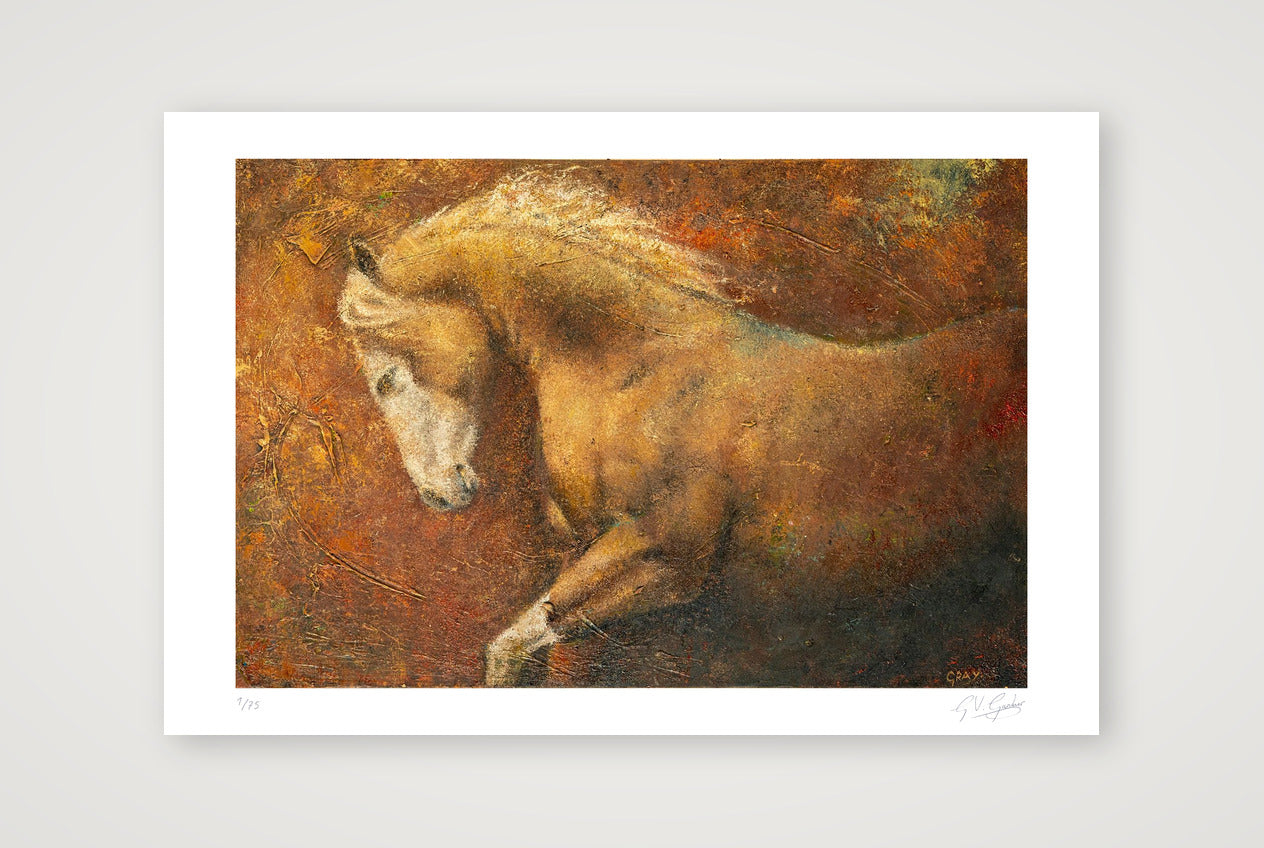 Caballo de Cobre — 60×40cm, 24×16" Print only