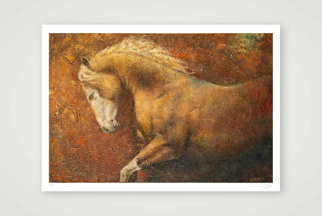 Caballo de Cobre — 100×70cm, 39×28" Print only