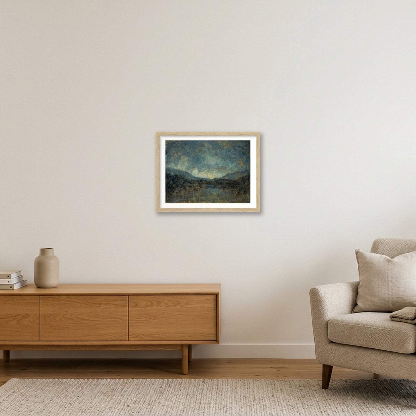 Landscape_01 — 40×30cm, 16×12" Oak Frame