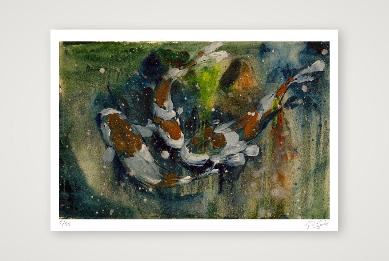 Koi_3 — 100×70cm, 39×28" Print only