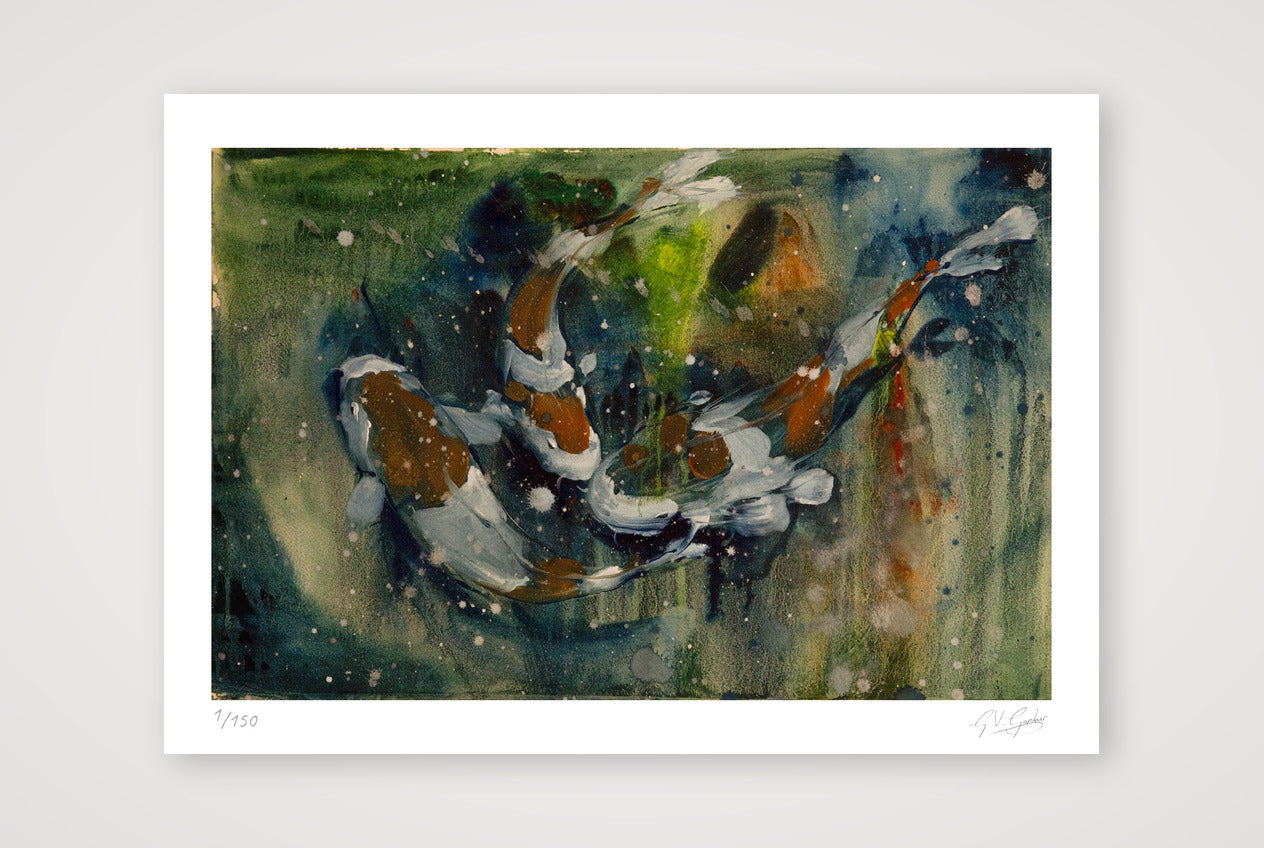 Koi_3 — A4 (30×21cm, 12×8") Print only