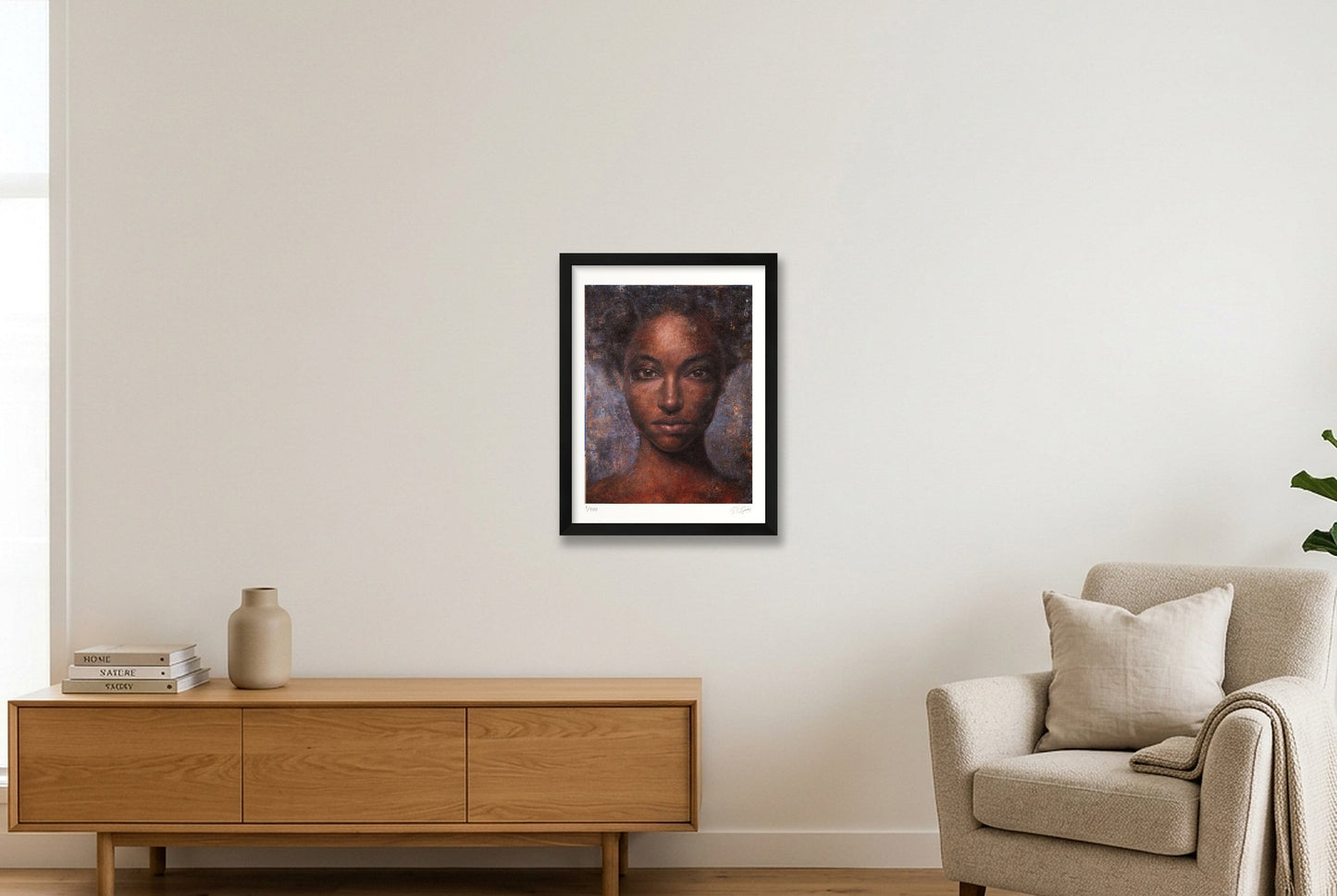 Alani — 30×40cm, 12×16" Black Frame