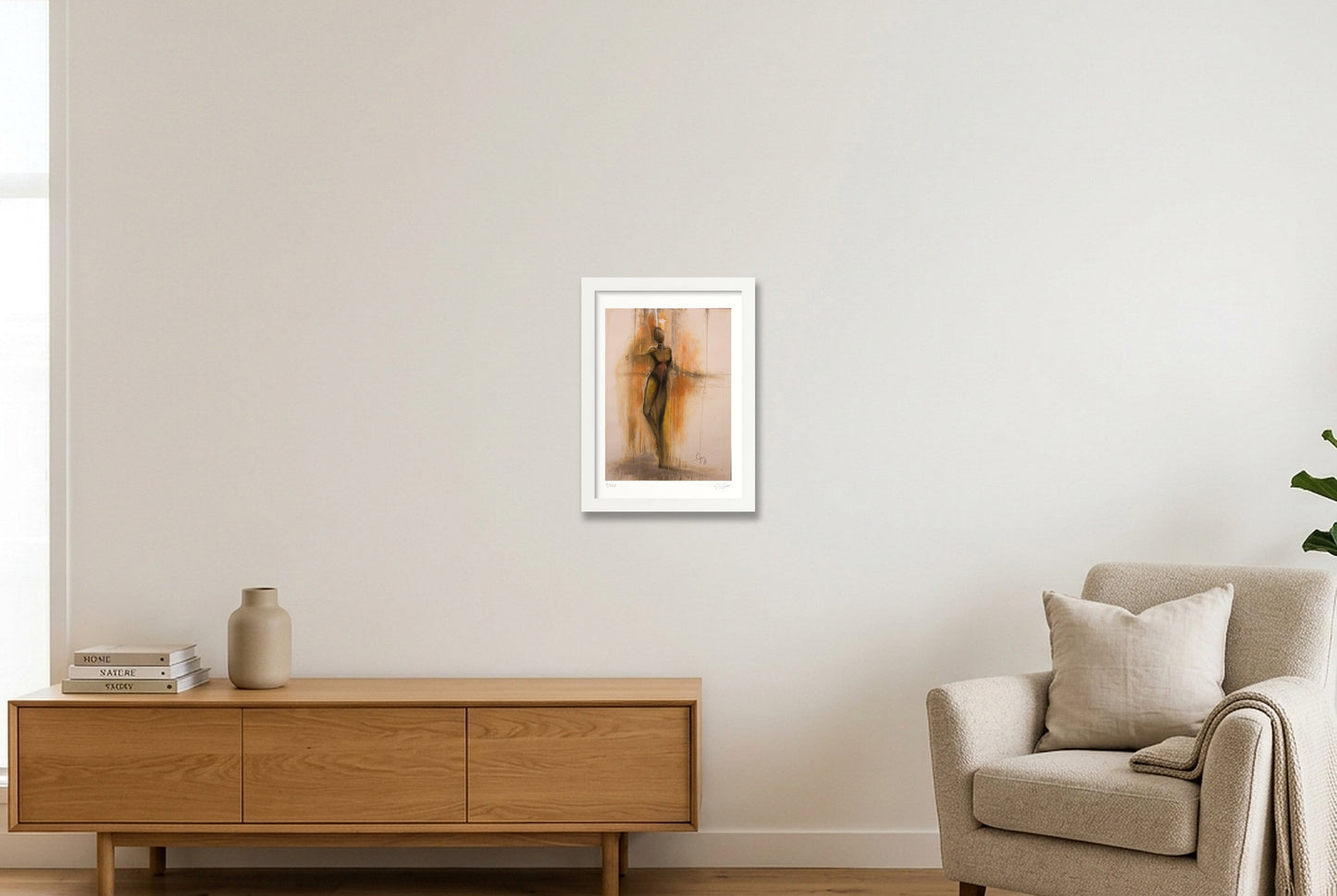 La Barre — A4 (21×30cm, 8×12") White Frame