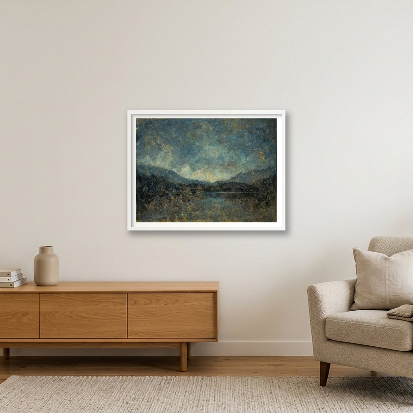 Landscape_01 — 80×60cm, 31×24" White Frame