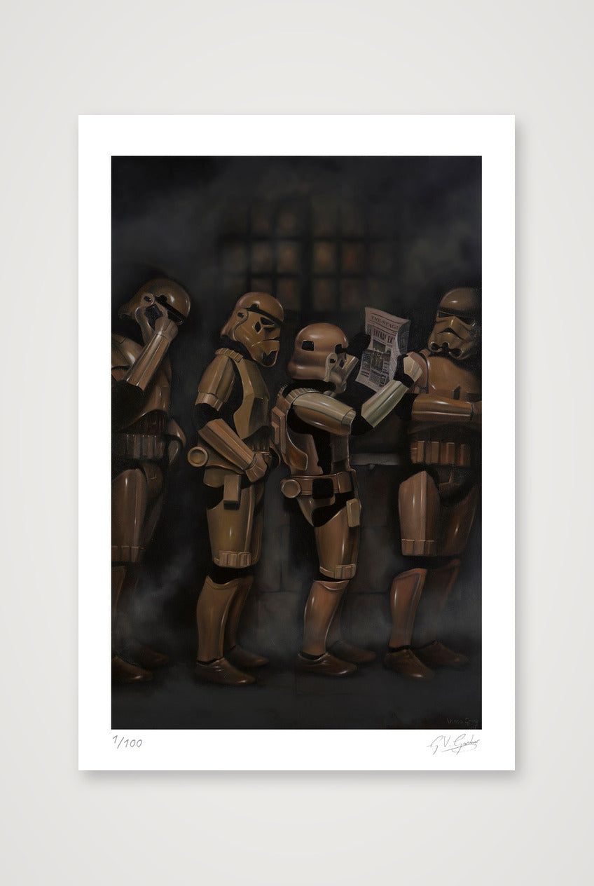 Stormtrooper - The Audition — 30×45cm, 12×18" Print only