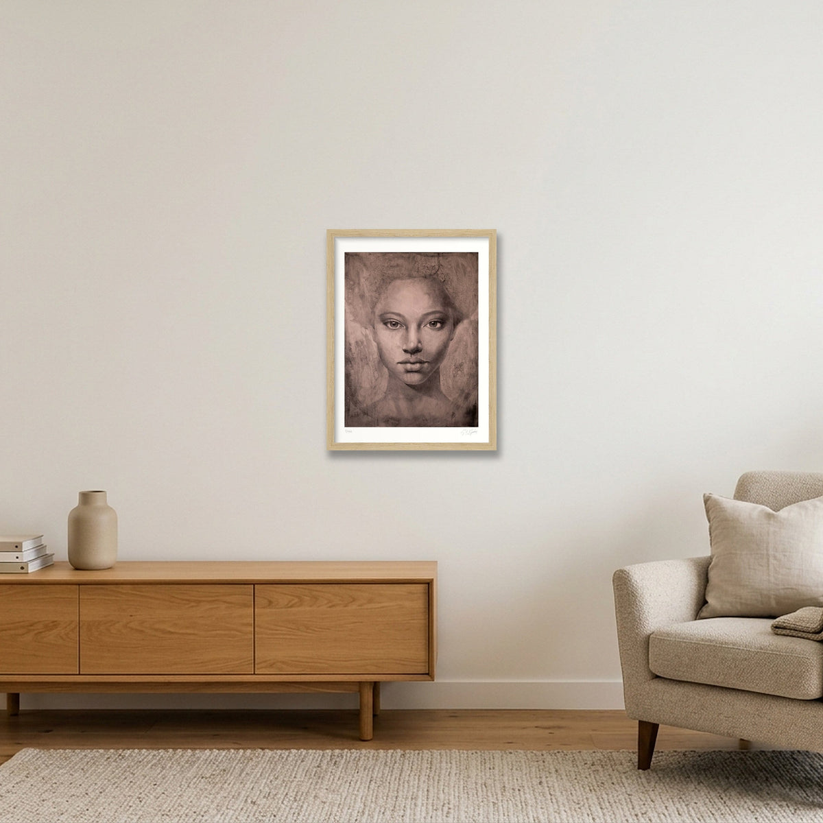 Irie_Tint — 30×40cm, 12×16" Oak Frame