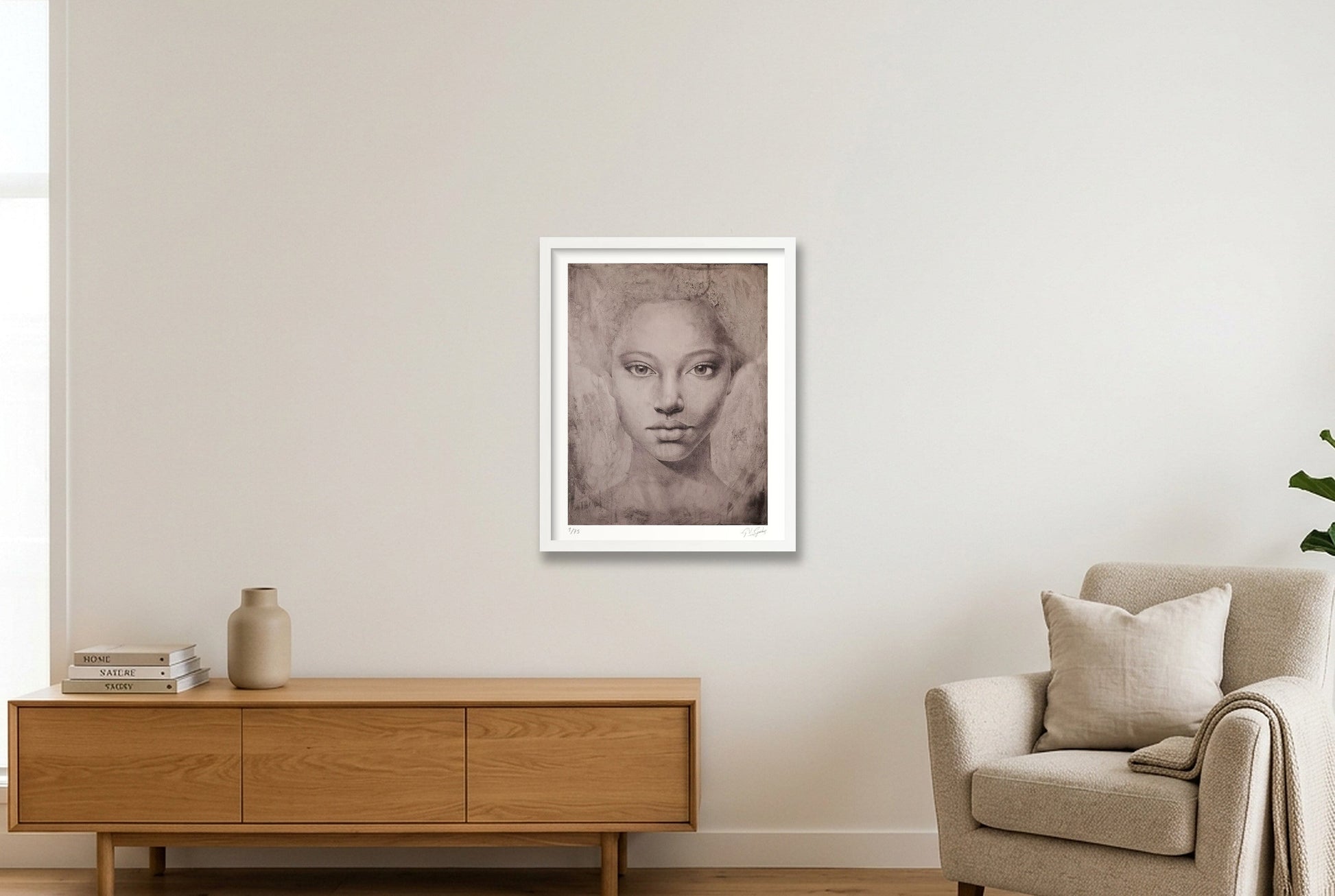 Irie — 40×50cm, 16×20" White Frame