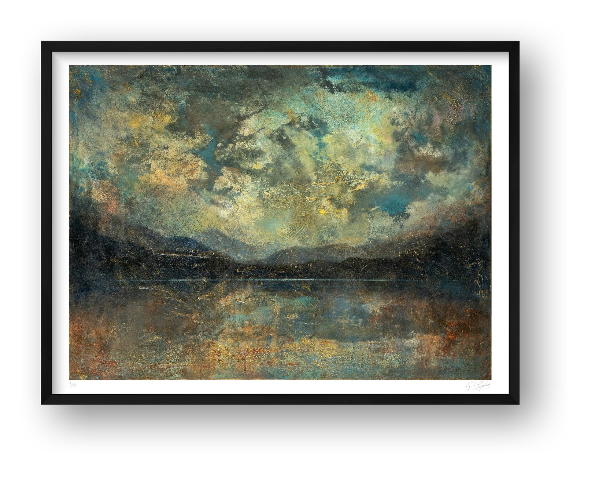 Landscape 02 — framed
